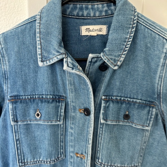 Madewell Blue Denim Jacket - Picture 4 of 7